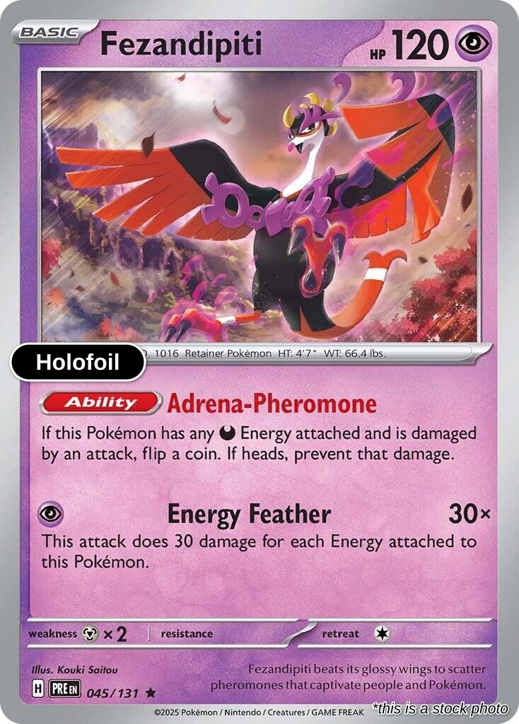 Fezandipiti - 045/131 - [PRE - SV: Prismatic Evolutions] - Holofoil