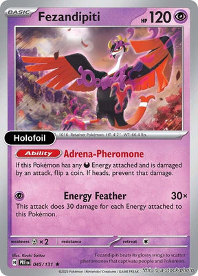 Fezandipiti - 045/131 - [PRE - SV: Prismatic Evolutions] - Holofoil