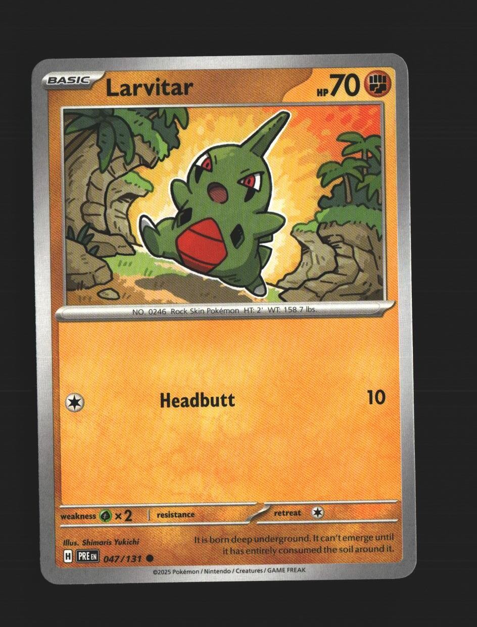 Larvitar - 047/131 - [PRE - SV: Prismatic Evolutions]