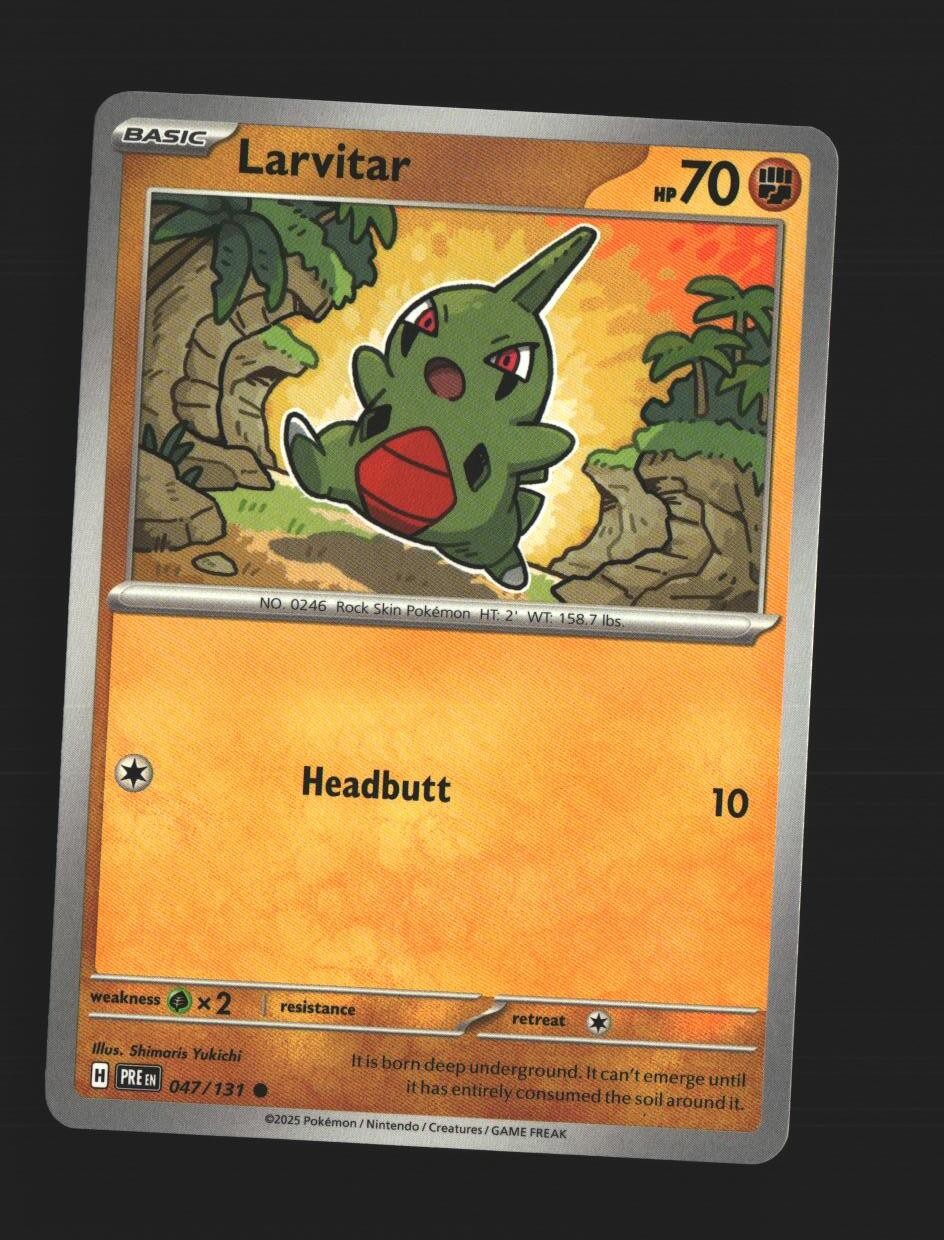 Larvitar - 047/131 - [PRE - SV: Prismatic Evolutions]