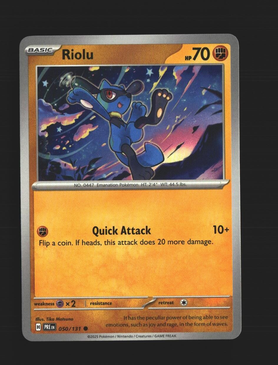 Riolu - 050/131 - [PRE - SV: Prismatic Evolutions]
