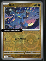 Riolu - 050/131 - [PRE - SV: Prismatic Evolutions] - Reverse Holofoil