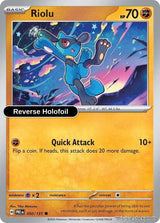 Riolu - 050/131 - [PRE - SV: Prismatic Evolutions] - Reverse Holofoil