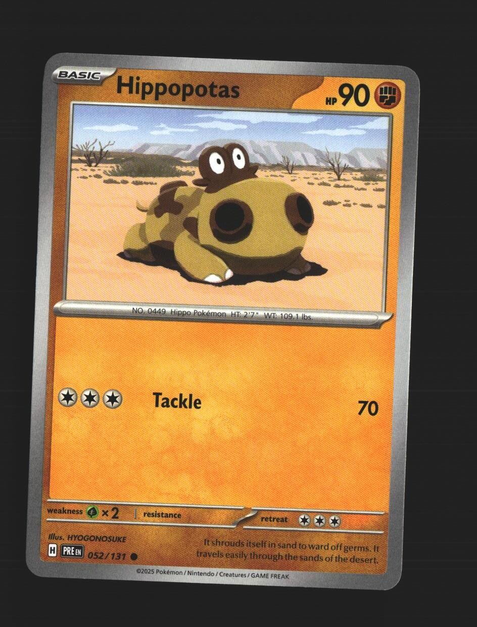 Hippopotas - 052/131 - [PRE - SV: Prismatic Evolutions]
