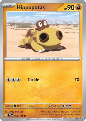 Hippopotas - 052/131 - [PRE - SV: Prismatic Evolutions]