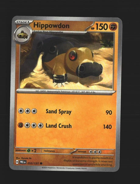 Hippowdon - 053/131 - [PRE - SV: Prismatic Evolutions]