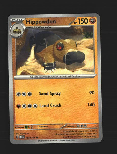 Hippowdon - 053/131 - [PRE - SV: Prismatic Evolutions]