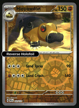 Hippowdon - 053/131 - [PRE - SV: Prismatic Evolutions] - Reverse Holofoil