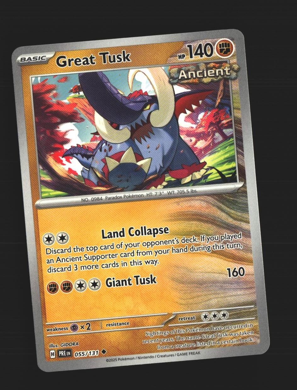Great Tusk - 055/131 - [PRE - SV: Prismatic Evolutions]
