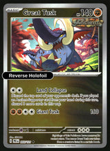 Great Tusk - 055/131 - [PRE - SV: Prismatic Evolutions] - Reverse Holofoil