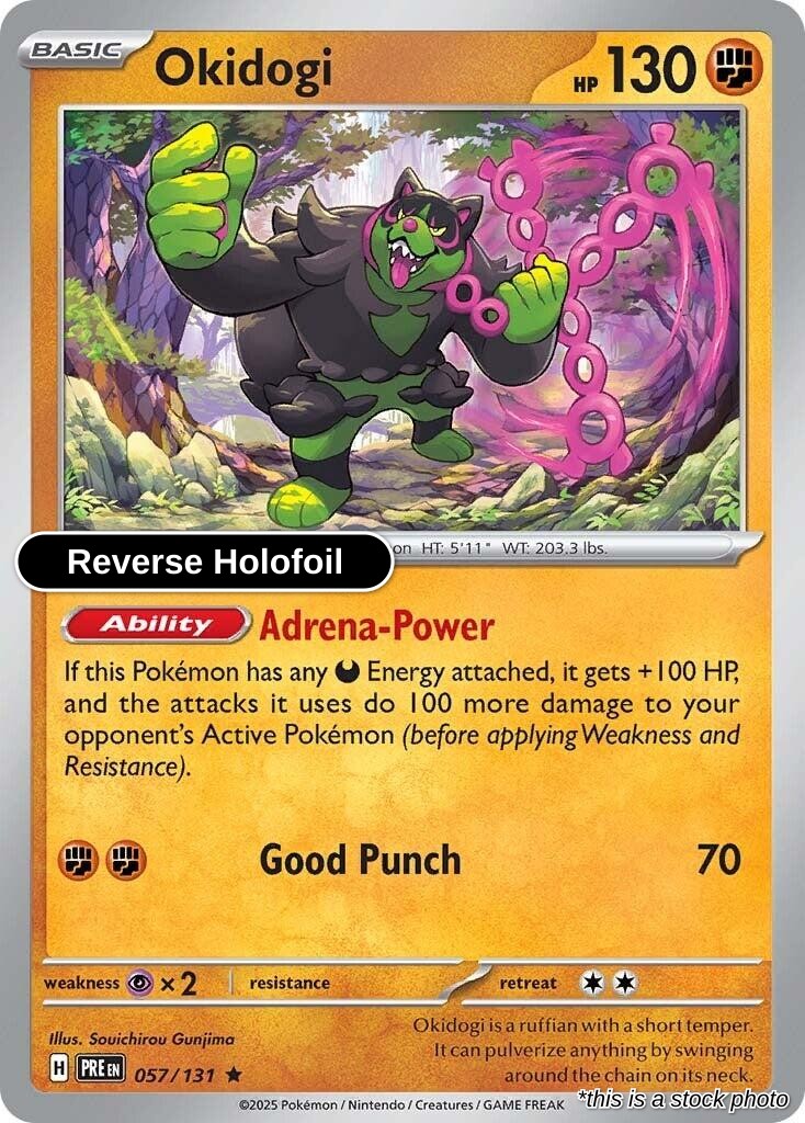 Okidogi - 057/131 - [PRE - SV: Prismatic Evolutions] - Reverse Holofoil