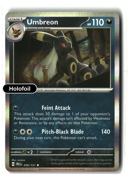 Umbreon - 059/131 - [PRE - SV: Prismatic Evolutions] - Holofoil