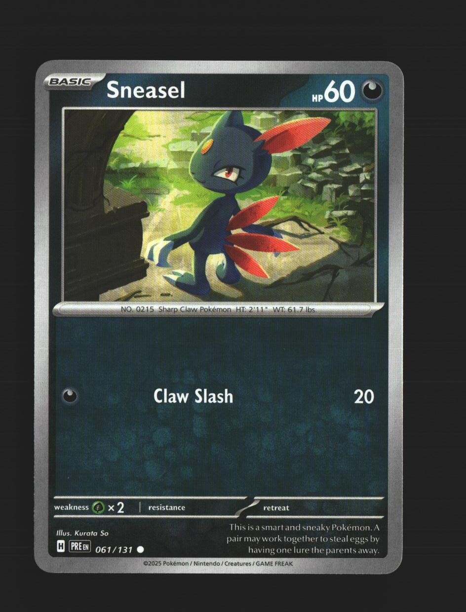 Sneasel - 061/131 - [PRE - SV: Prismatic Evolutions]