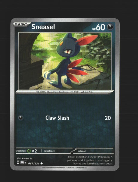 Sneasel - 061/131 - [PRE - SV: Prismatic Evolutions]