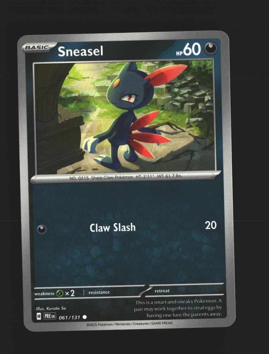 Sneasel - 061/131 - [PRE - SV: Prismatic Evolutions]