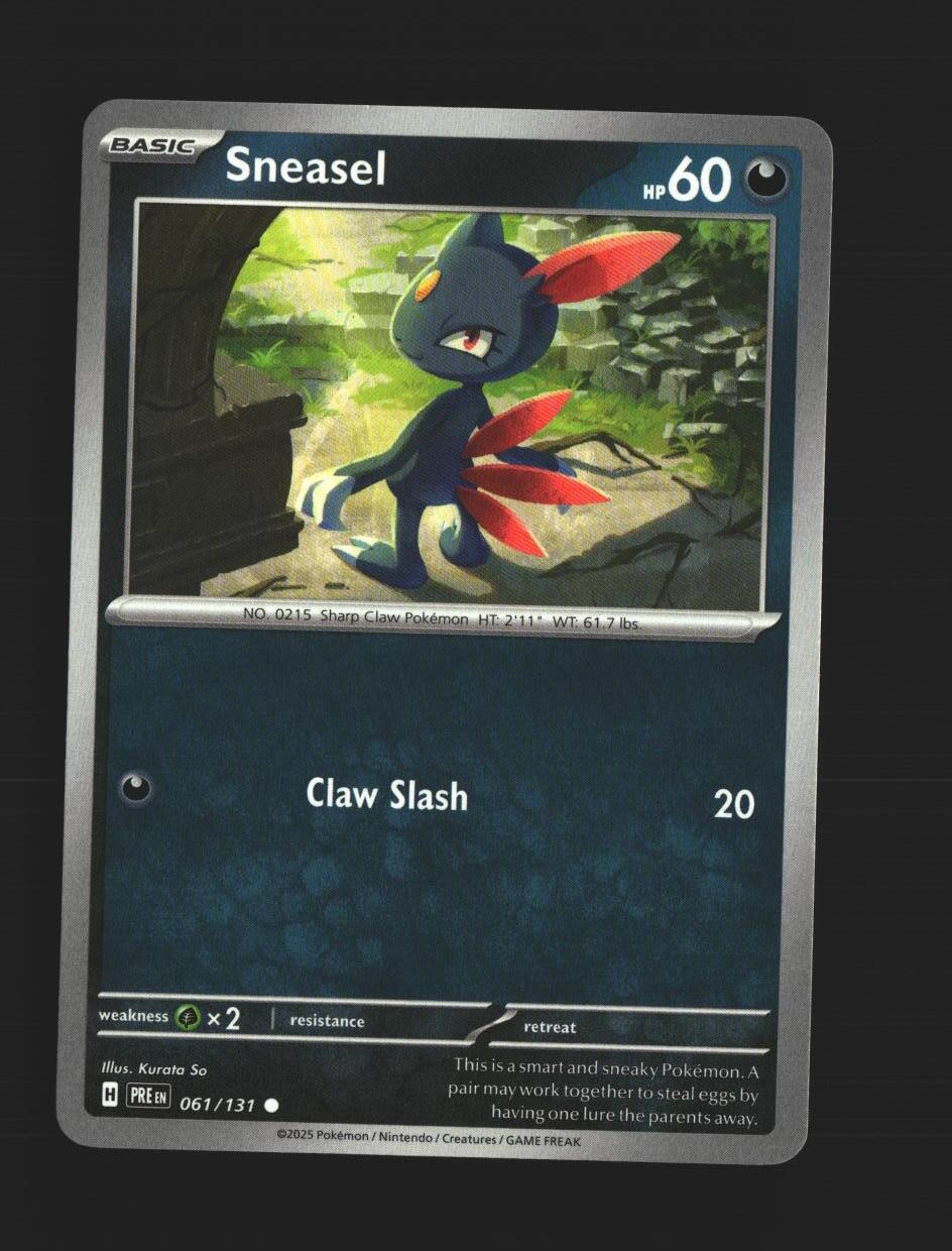 Sneasel - 061/131 - [PRE - SV: Prismatic Evolutions]
