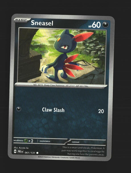 Sneasel - 061/131 - [PRE - SV: Prismatic Evolutions]