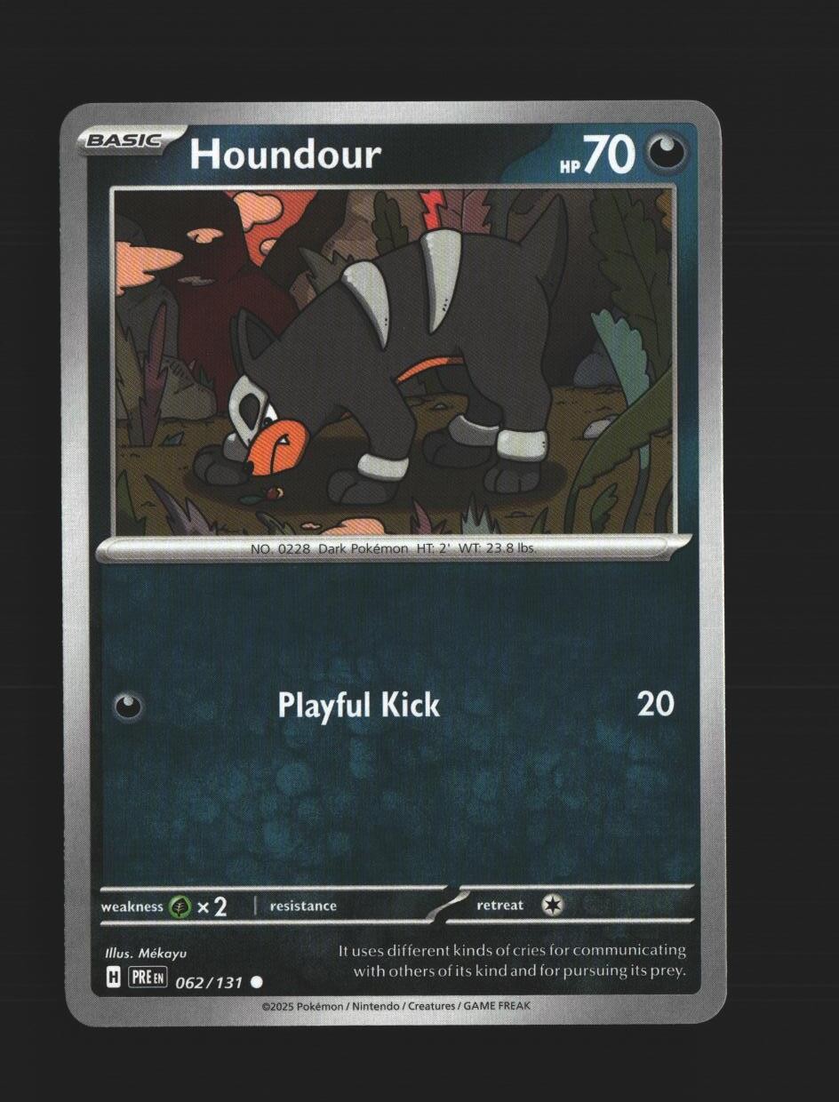 Houndour - 062/131 - [PRE - SV: Prismatic Evolutions]