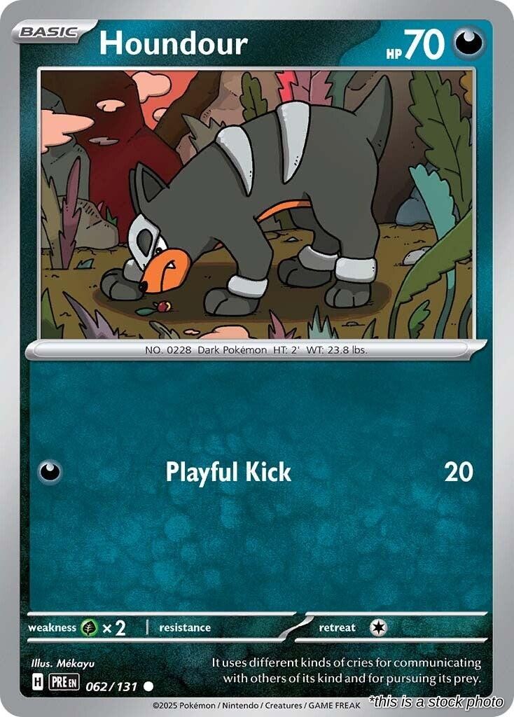 Houndour - 062/131 - [PRE - SV: Prismatic Evolutions]