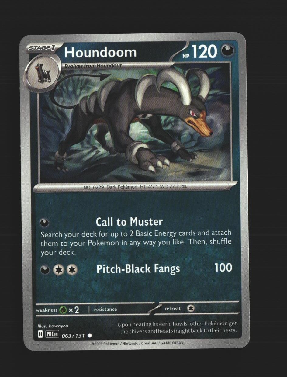 Houndoom - 063/131 - [PRE - SV: Prismatic Evolutions]