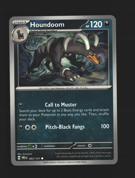 Houndoom - 063/131 - [PRE - SV: Prismatic Evolutions]