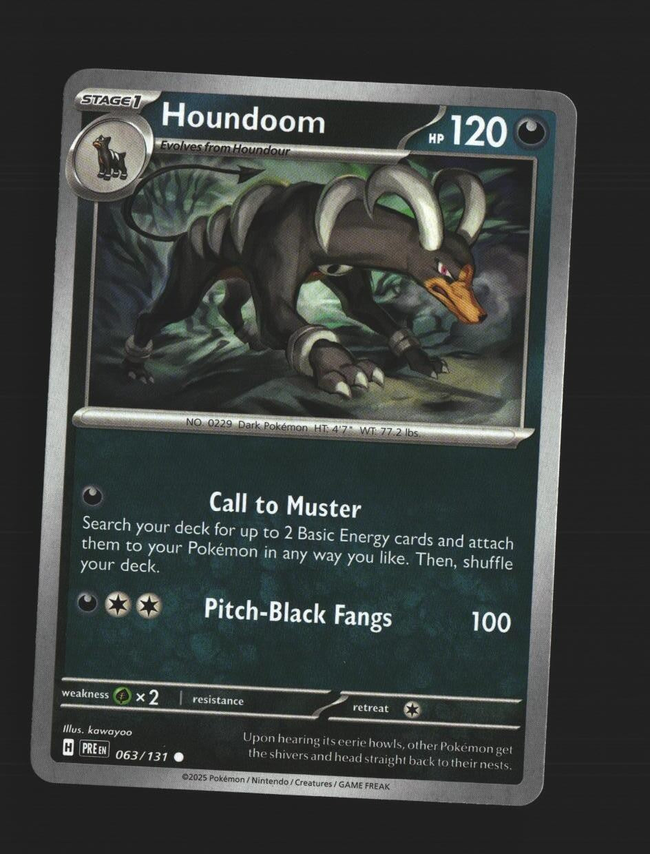 Houndoom - 063/131 - [PRE - SV: Prismatic Evolutions]