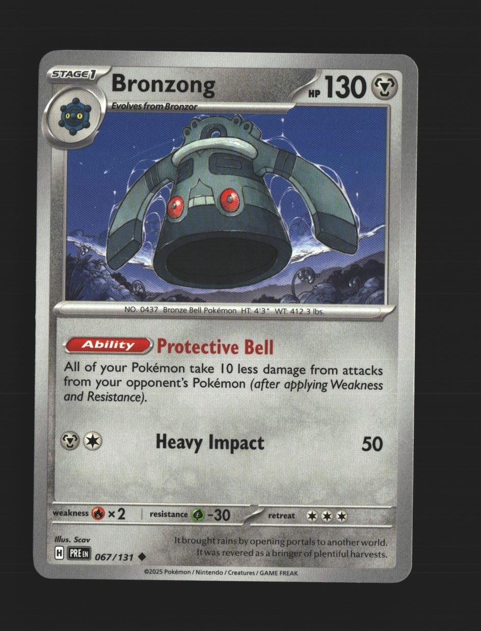 Bronzong - 067/131 - [PRE - SV: Prismatic Evolutions]