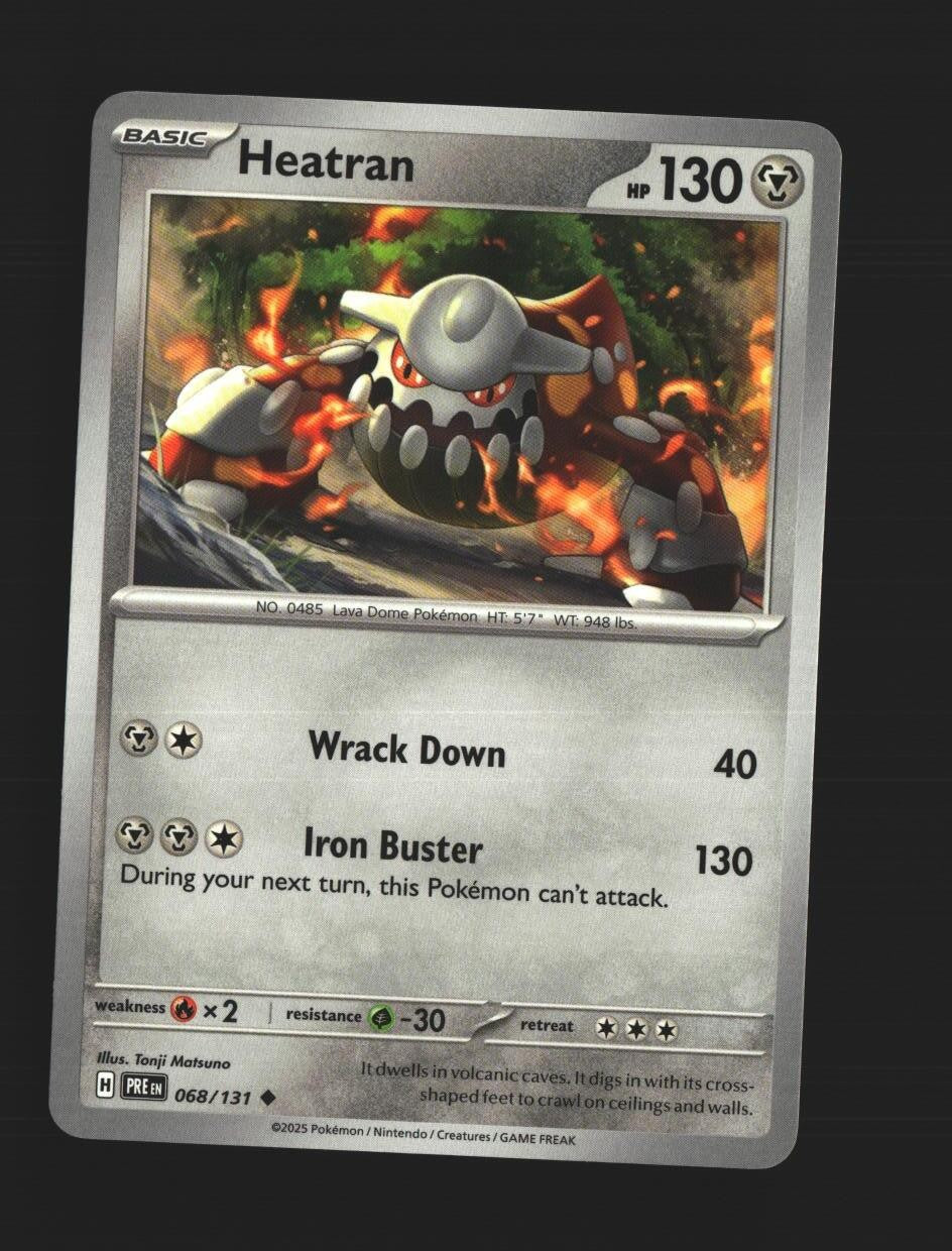 Heatran - 068/131 - [PRE - SV: Prismatic Evolutions]