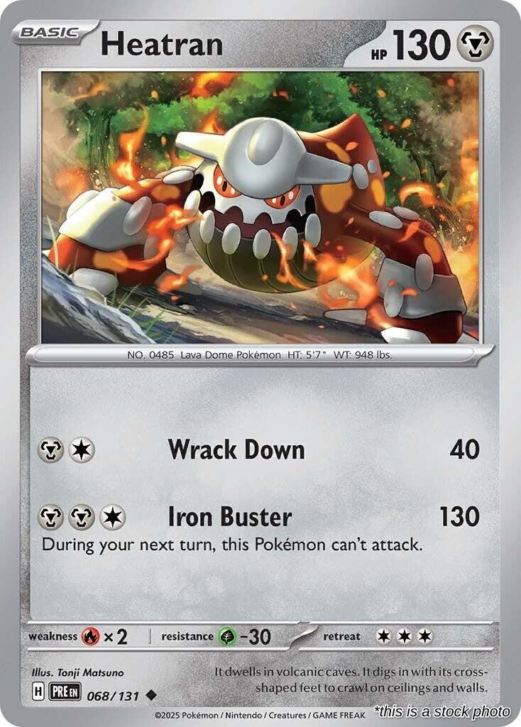 Heatran - 068/131 - [PRE - SV: Prismatic Evolutions]