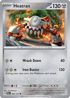 Heatran - 068/131 - [PRE - SV: Prismatic Evolutions]
