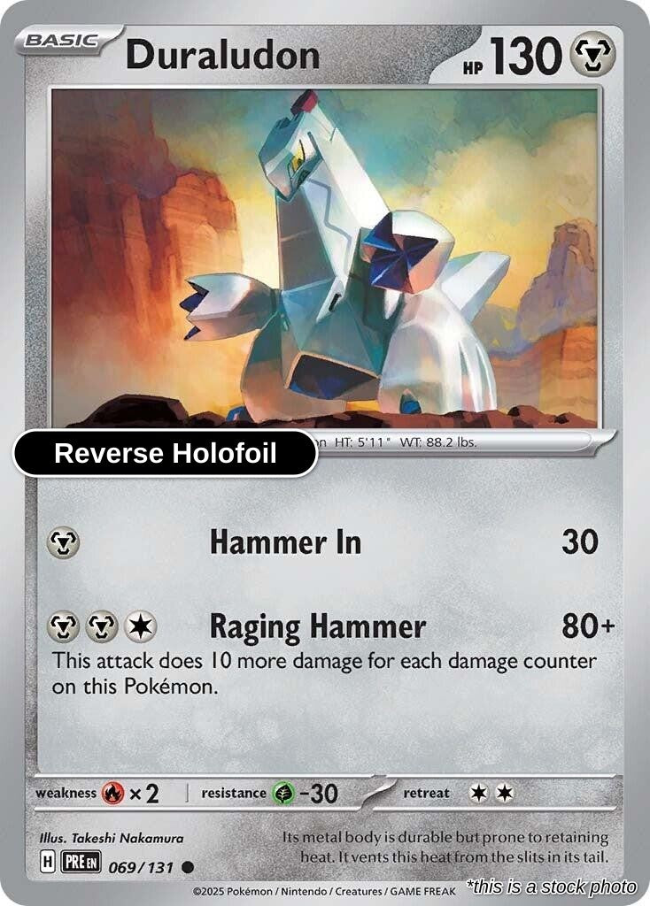 Duraludon - 069/131 - [PRE - SV: Prismatic Evolutions] - Reverse Holofoil