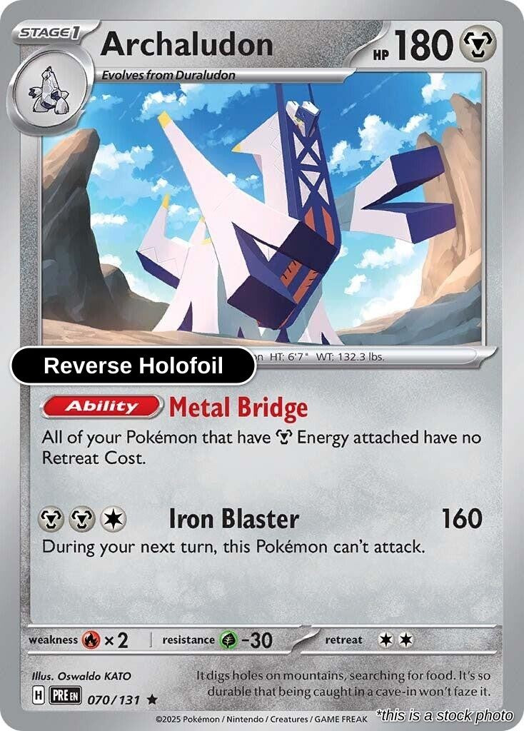 Archaludon - 070/131 - [PRE - SV: Prismatic Evolutions] - Reverse Holofoil