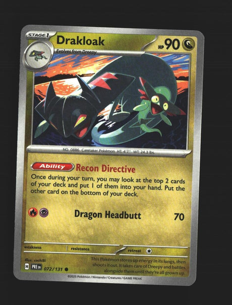 Drakloak - 072/131 - [PRE - SV: Prismatic Evolutions]