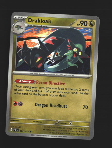 Drakloak - 072/131 - [PRE - SV: Prismatic Evolutions]
