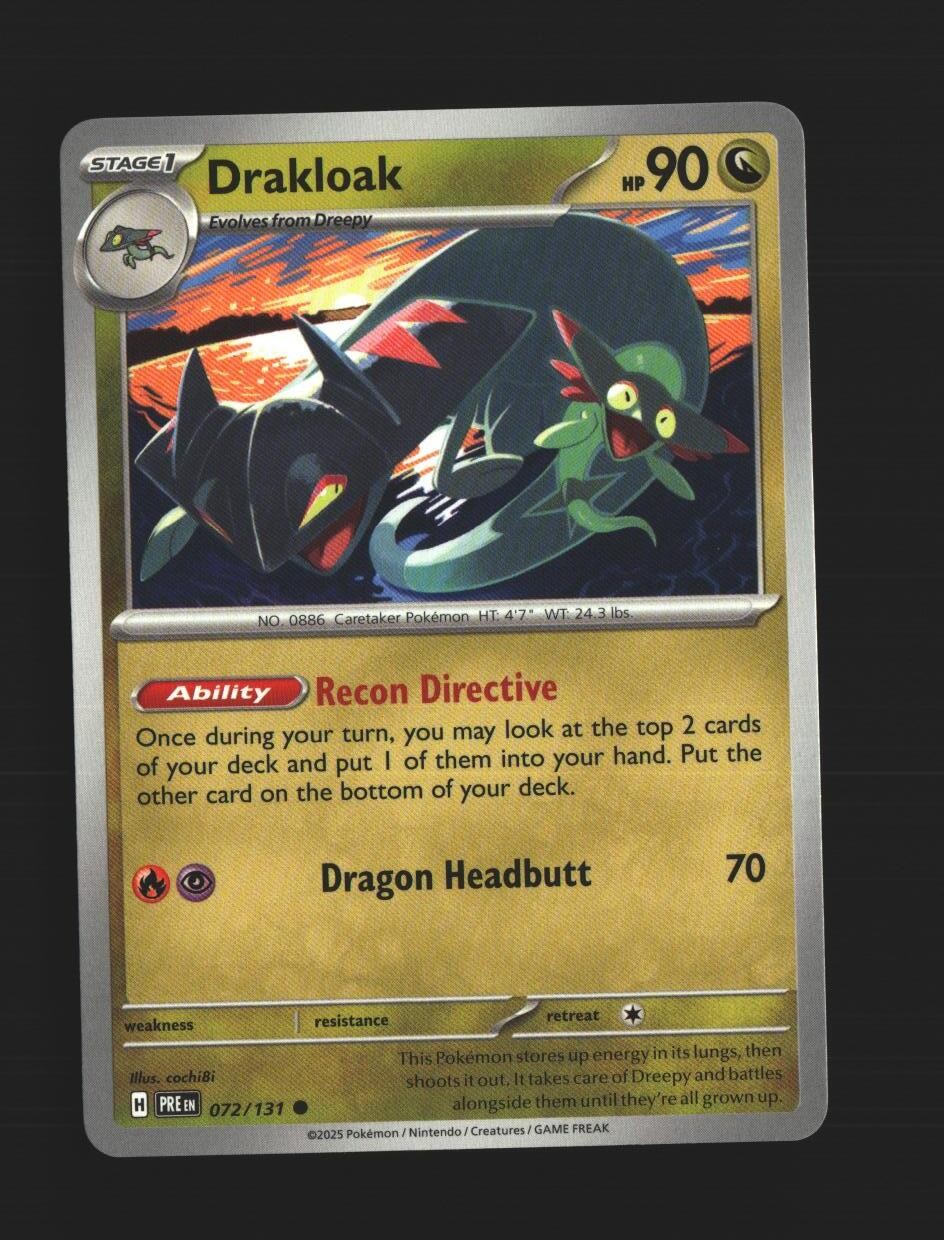 Drakloak - 072/131 - [PRE - SV: Prismatic Evolutions]