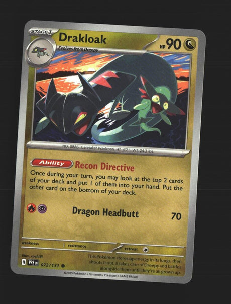 Drakloak - 072/131 - [PRE - SV: Prismatic Evolutions]