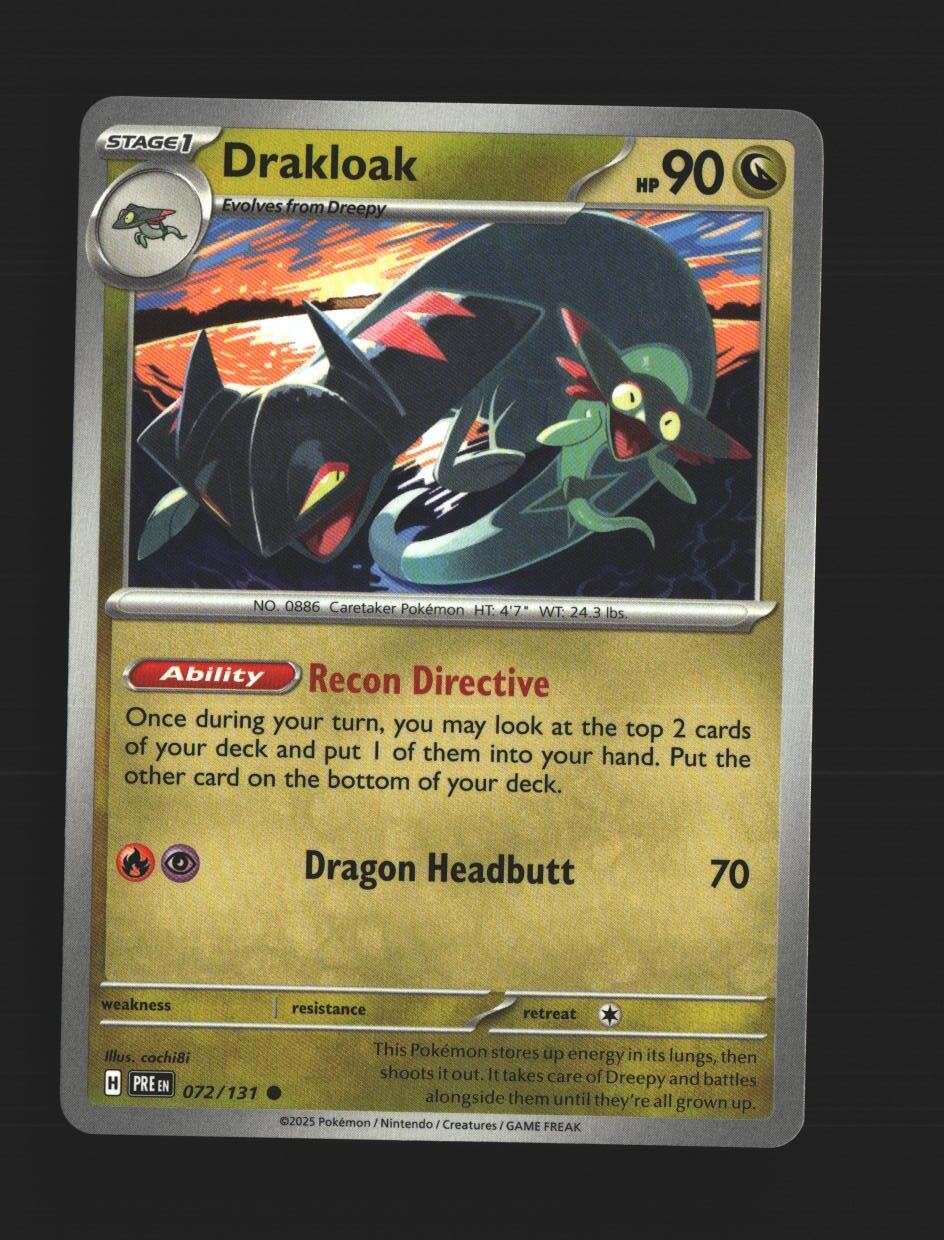 Drakloak - 072/131 - [PRE - SV: Prismatic Evolutions]