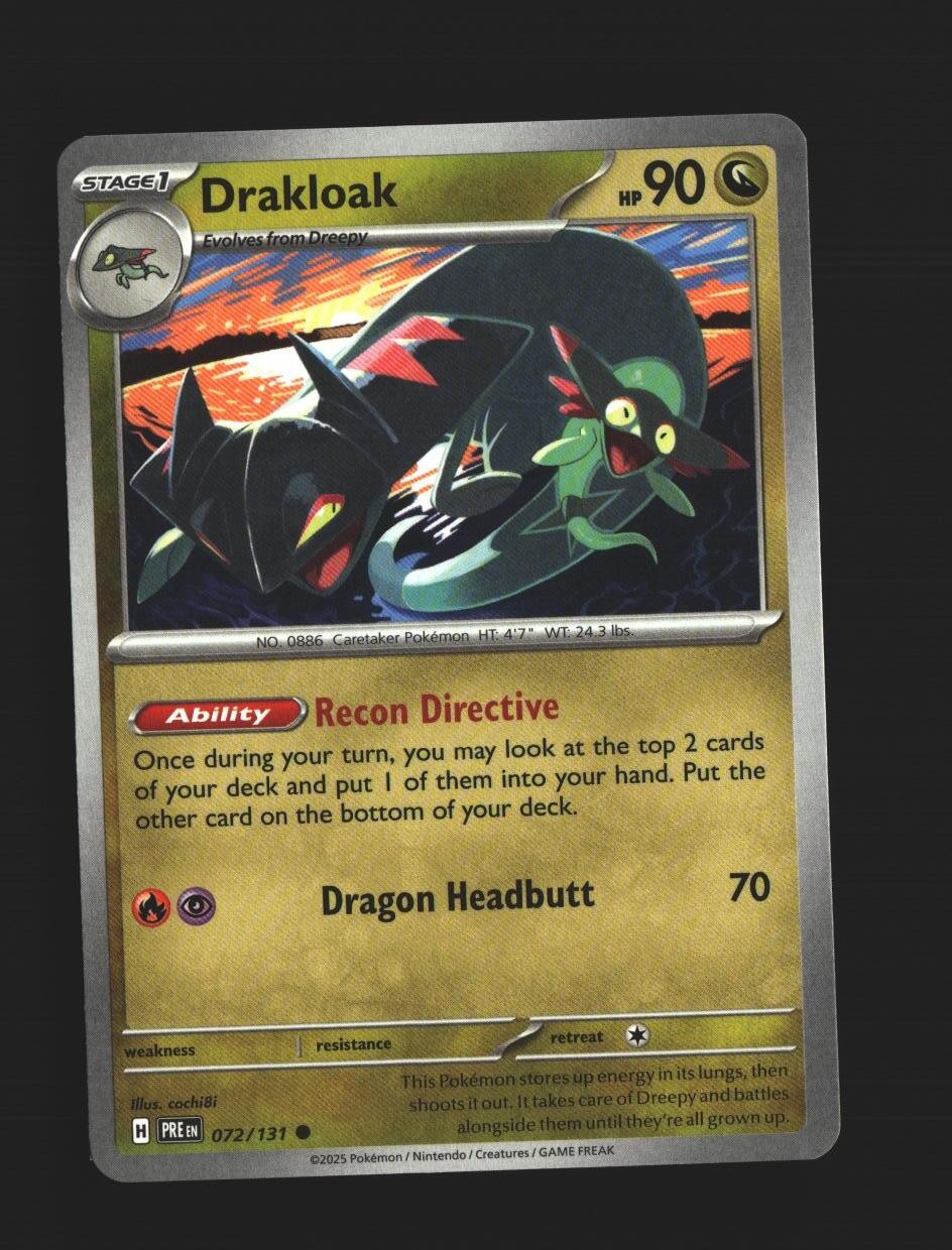Drakloak - 072/131 - [PRE - SV: Prismatic Evolutions]