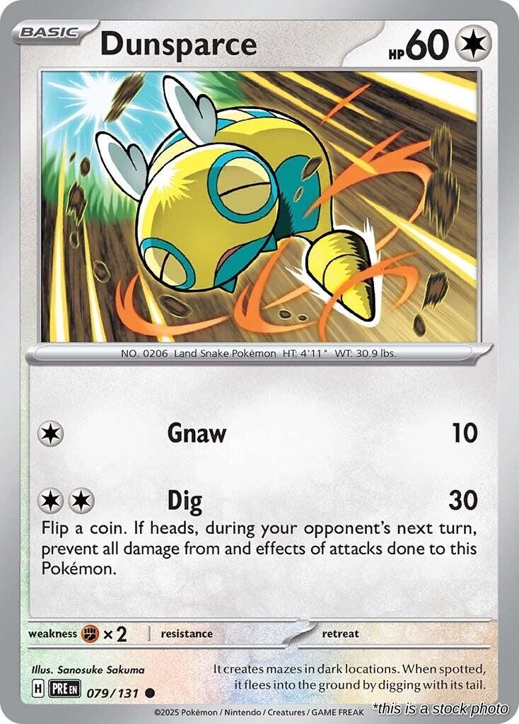 Dunsparce - 079/131 - [PRE - SV: Prismatic Evolutions]