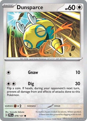 Dunsparce - 079/131 - [PRE - SV: Prismatic Evolutions]