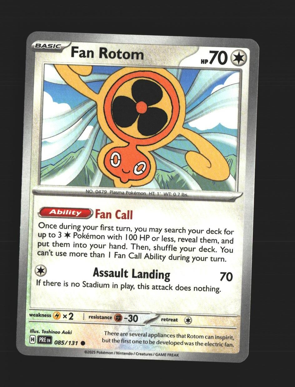 Fan Rotom - 085/131 - [PRE - SV: Prismatic Evolutions]