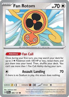 Fan Rotom - 085/131 - [PRE - SV: Prismatic Evolutions]