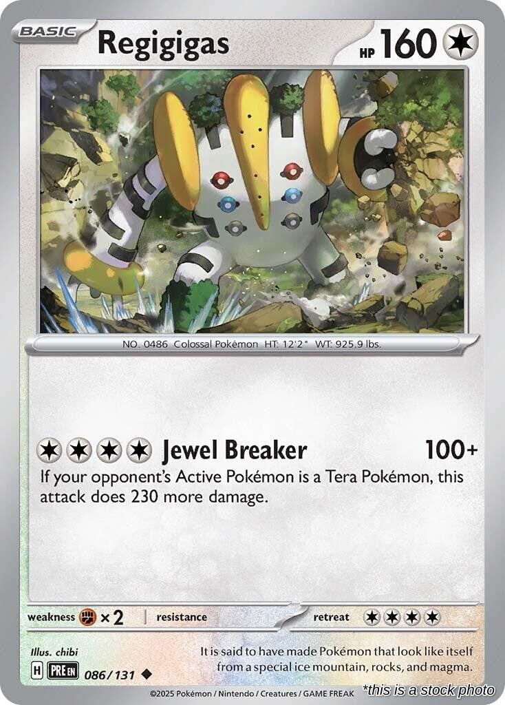Regigigas - 086/131 - [PRE - SV: Prismatic Evolutions]
