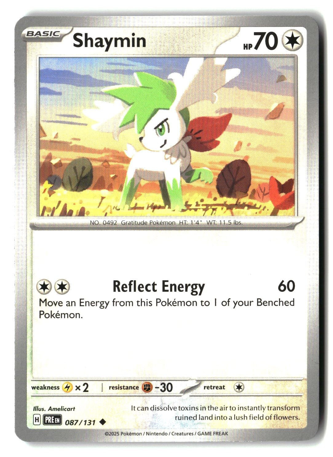Shaymin - 087/131 - [PRE - SV: Prismatic Evolutions]