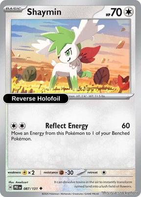 Shaymin - 087/131 - [PRE - SV: Prismatic Evolutions] - Reverse Holofoil