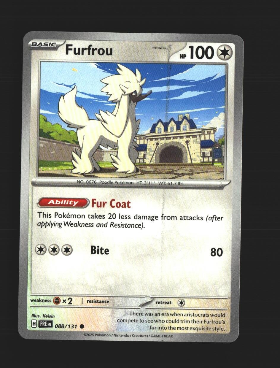 Furfrou - 088/131 - [PRE - SV: Prismatic Evolutions]