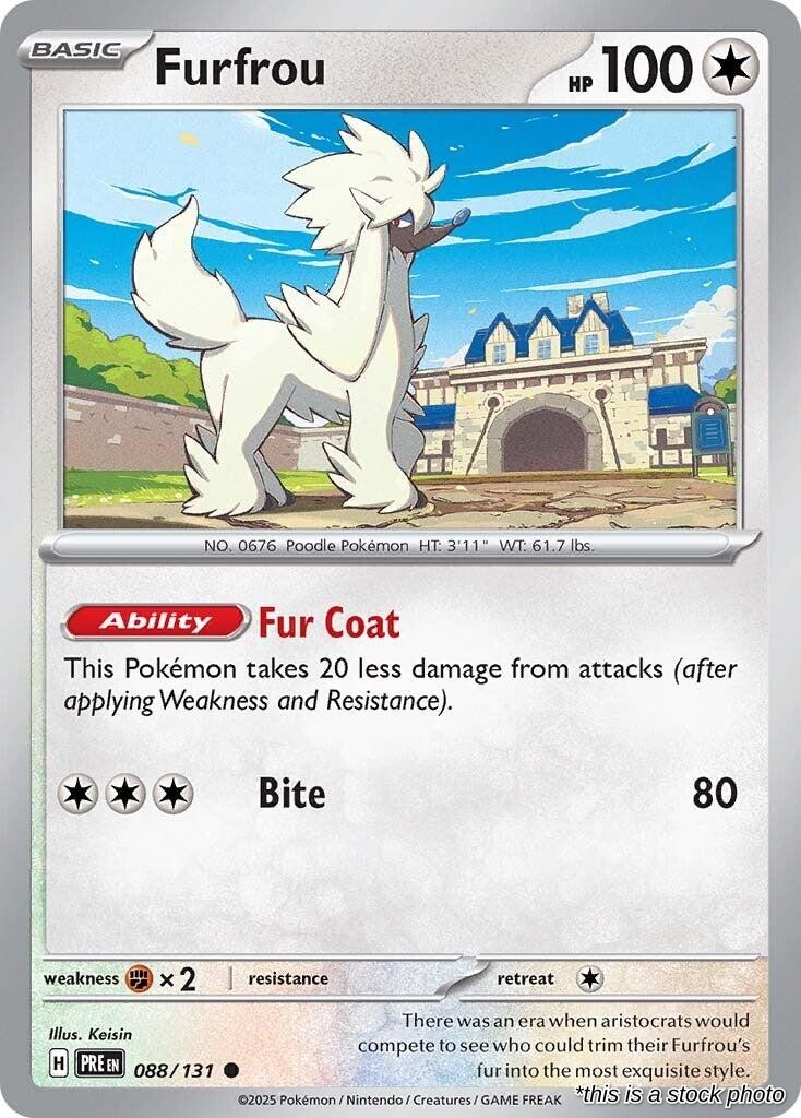 Furfrou - 088/131 - [PRE - SV: Prismatic Evolutions]