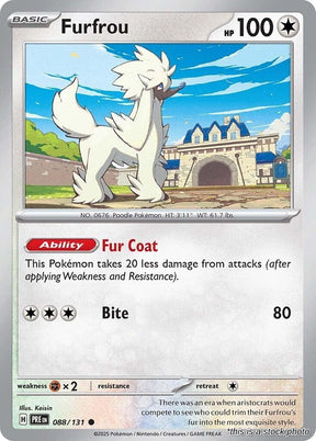 Furfrou - 088/131 - [PRE - SV: Prismatic Evolutions]