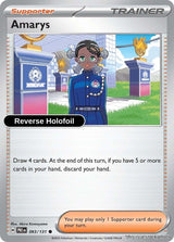 Amarys - 093/131 - [PRE - SV: Prismatic Evolutions] - Reverse Holofoil