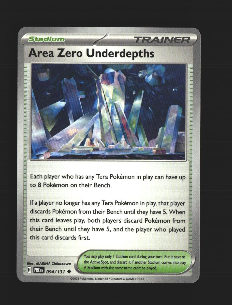 Area Zero Underdepths - 094/131 - [PRE - SV: Prismatic Evolutions]